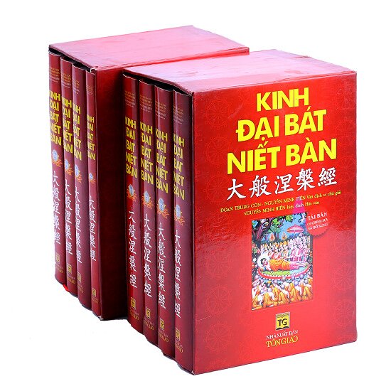 Kinh Đại Bát Niết Bàn (Trọn Bộ 8 Cuốn)