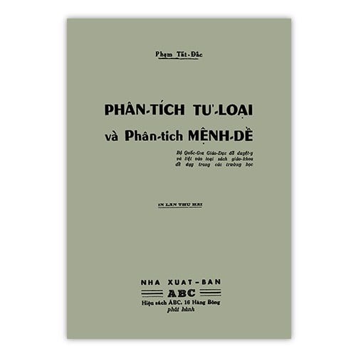 Phân tích tự loại và phân tích mệnh đề