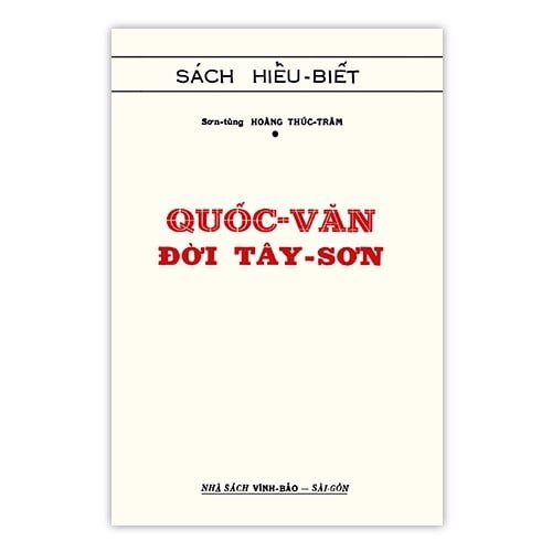 Quốc văn đời Tây Sơn