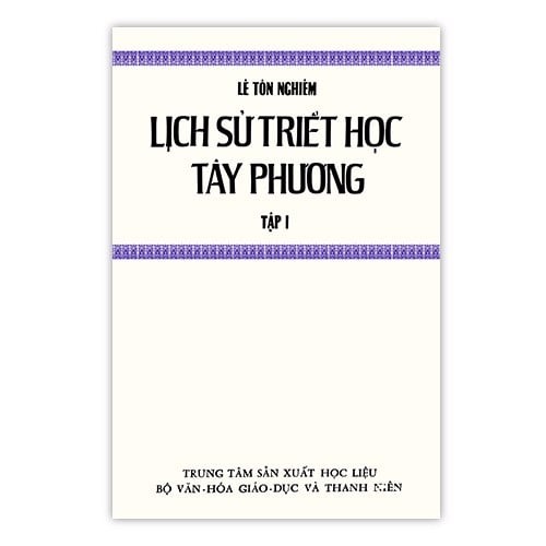 Lịch sử triết học Tây phương (Bộ 2 quyển)