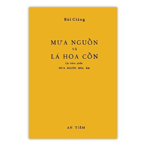 Mưa nguồn và Lá hoa cồn