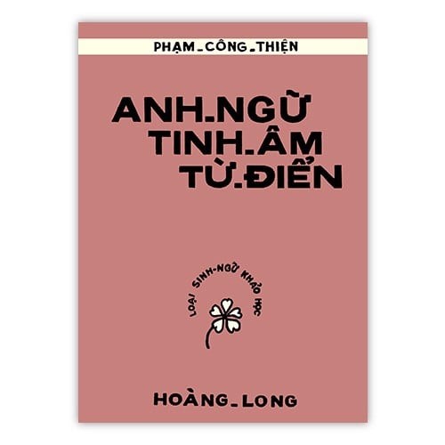 Anh ngữ tinh âm từ điển